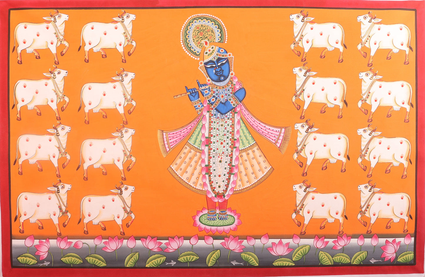 Hand Painting - Shrinathji (Without Frame)