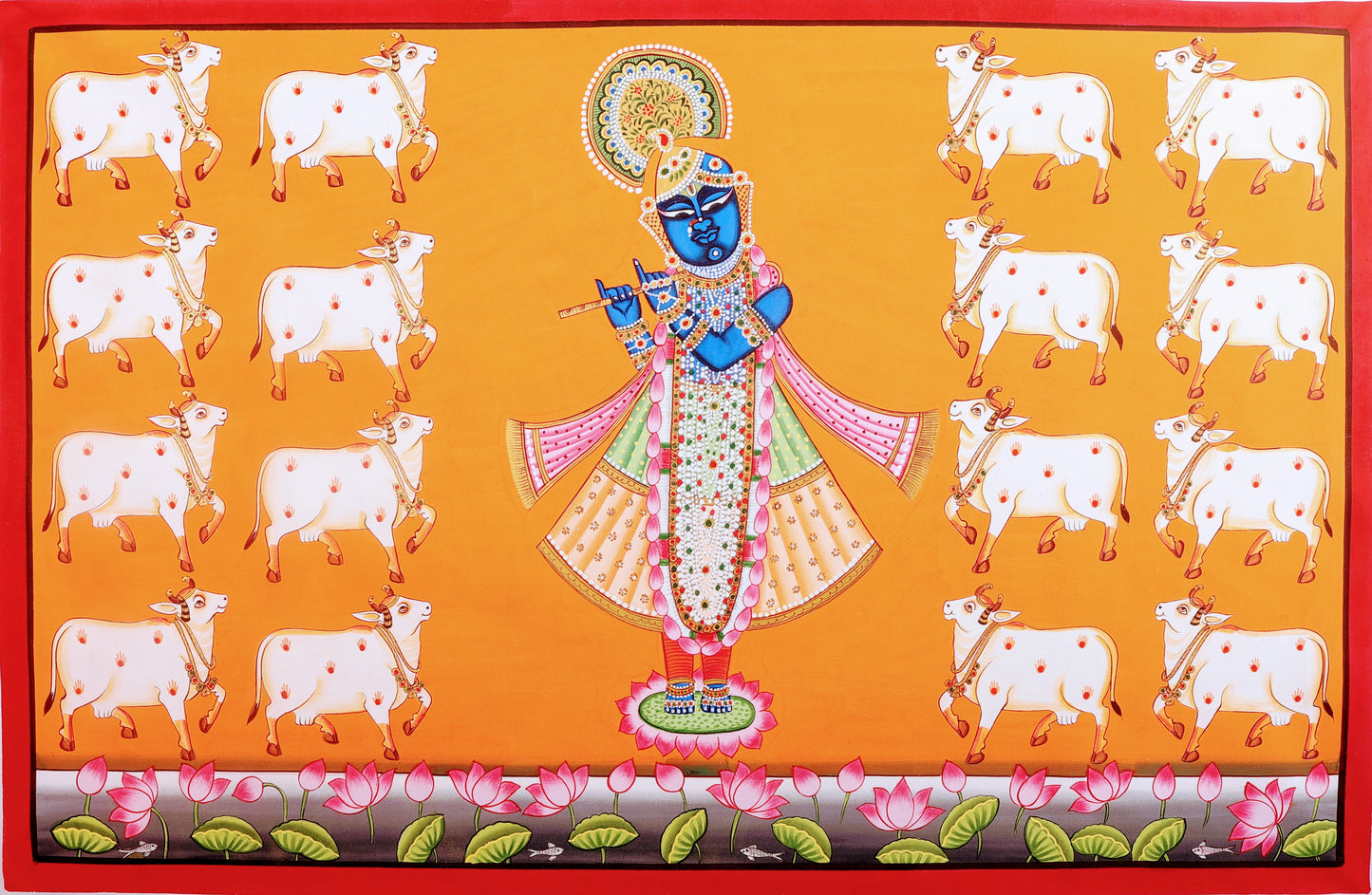Hand Painting - Shrinathji (Without Frame)