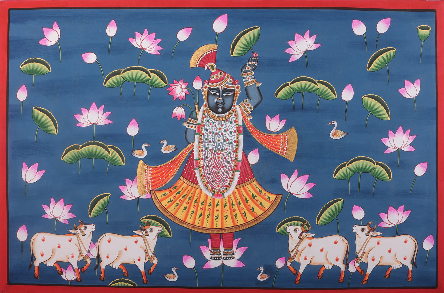 Hand Painting - Shrinathji (Without Frame)