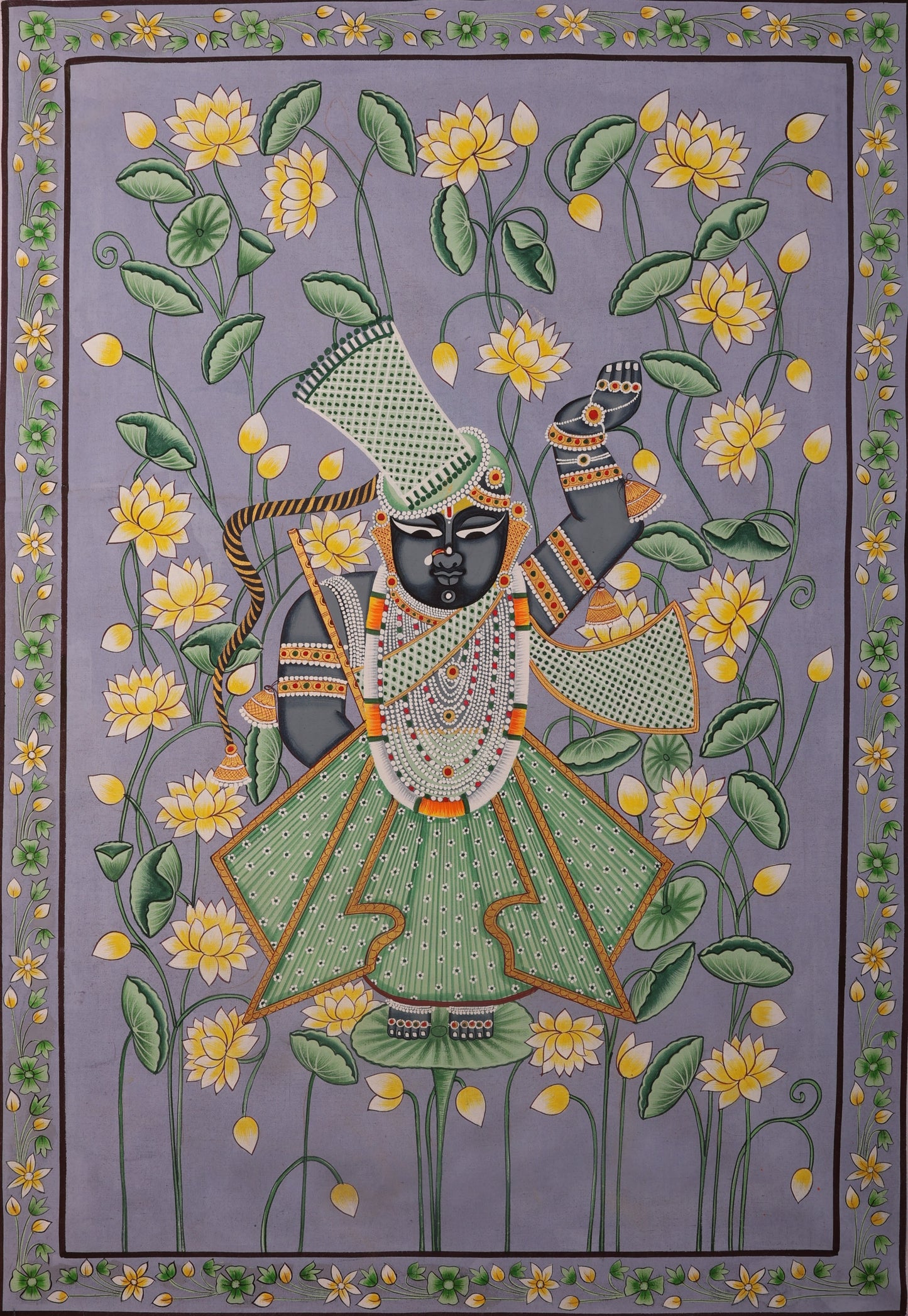 Hand Painting - Shrinathji (Without Frame)