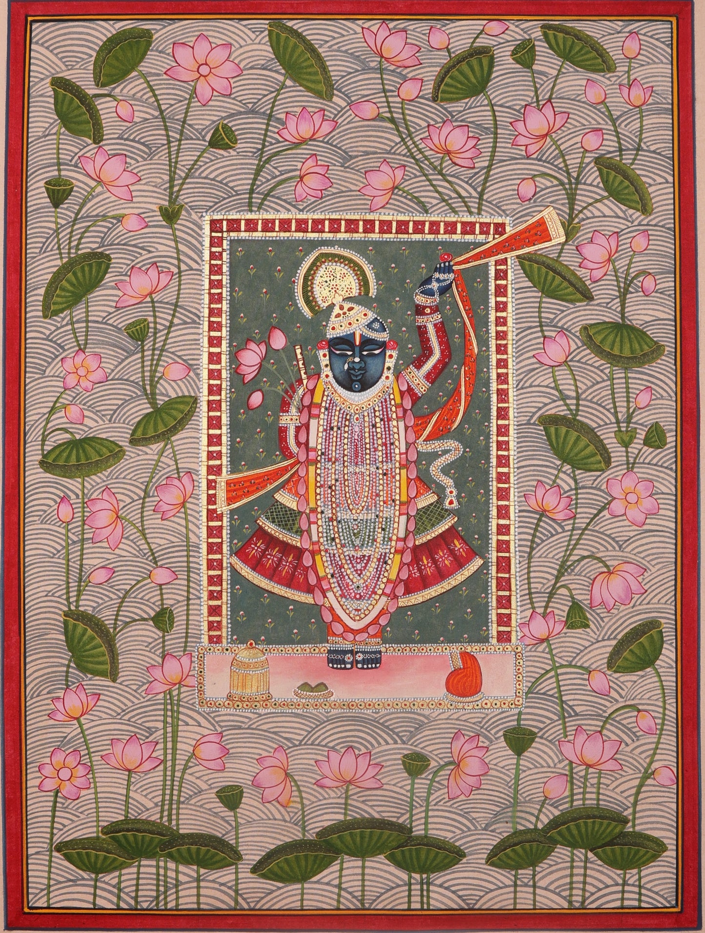 Hand Painting - Shrinathji (Without Frame)