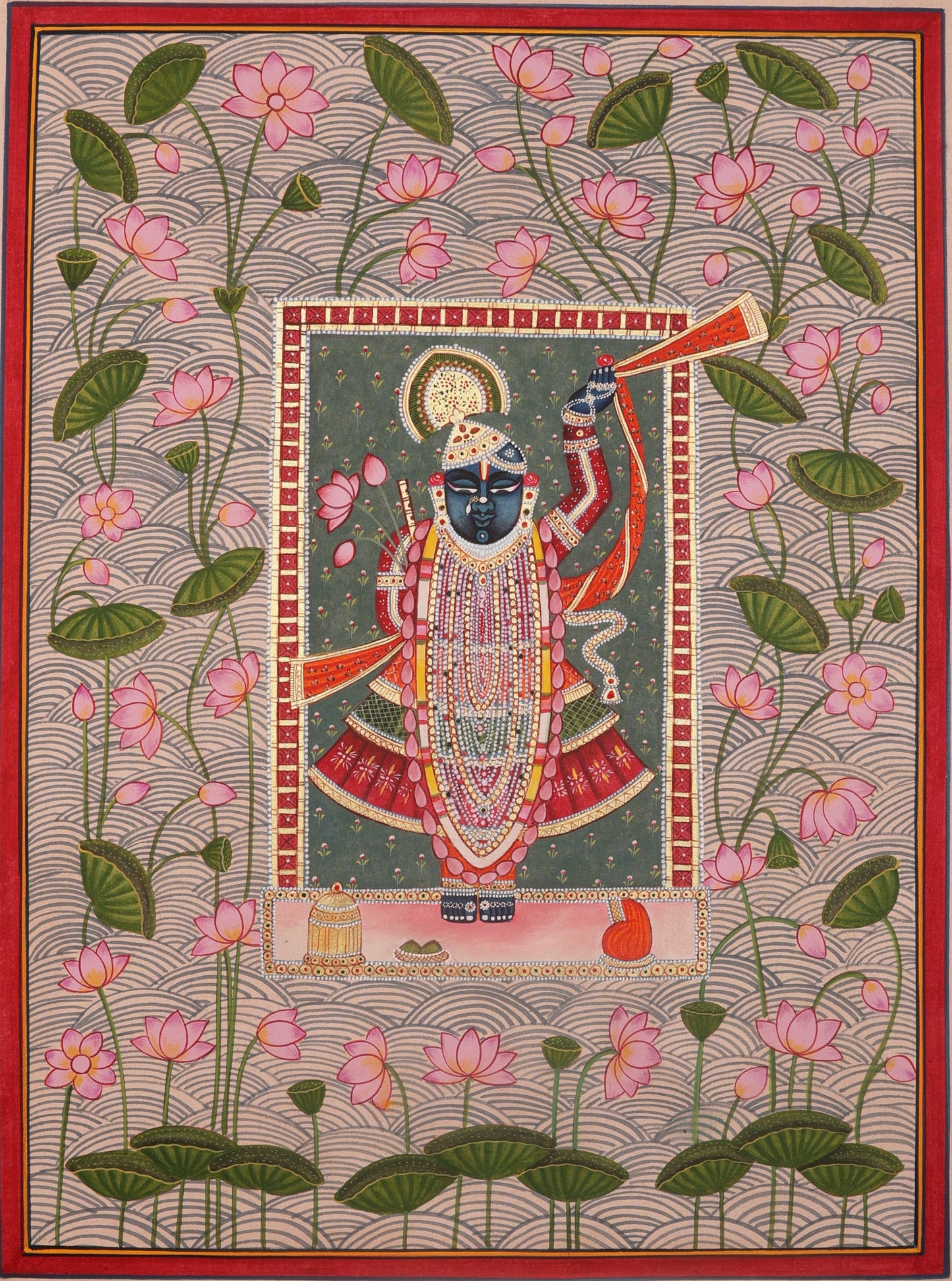 Hand Painting - Shrinathji (Without Frame)