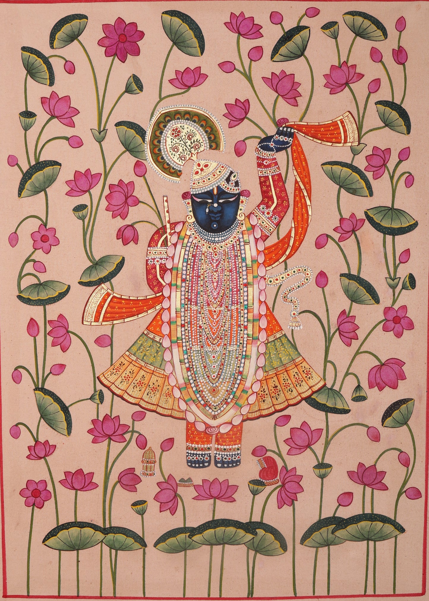 Hand Painting - Shrinathji (Without Frame)