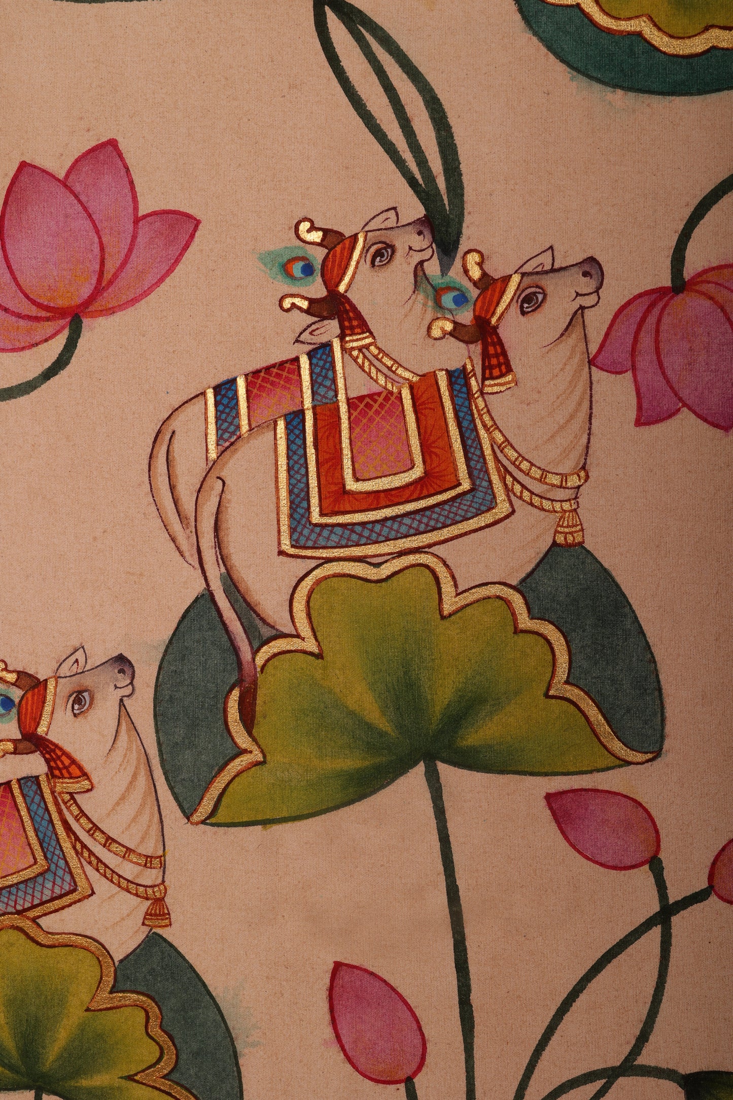 Hand Pichwai Painting (Without Frame)