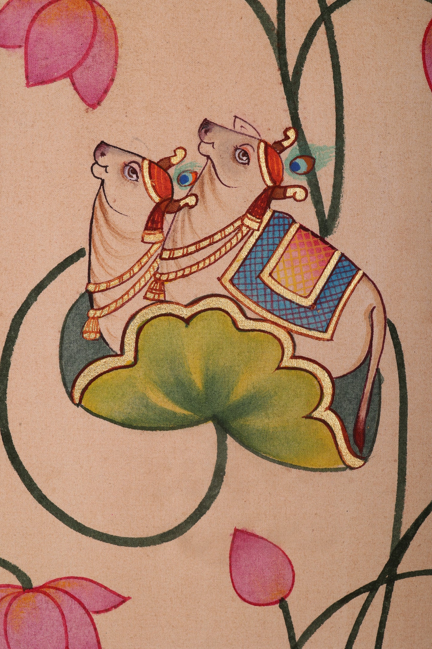 Hand Pichwai Painting (Without Frame)