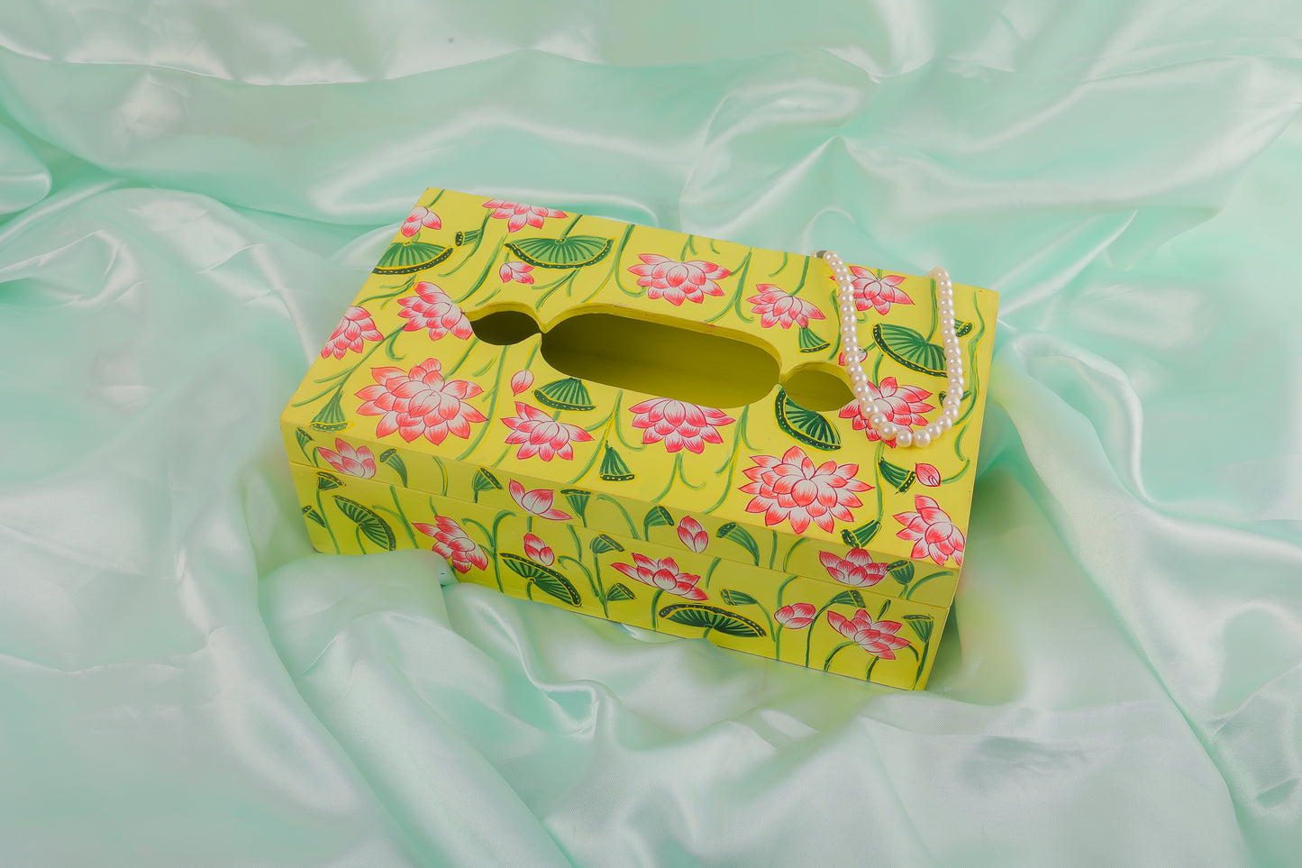 Handpainted Tissue Box