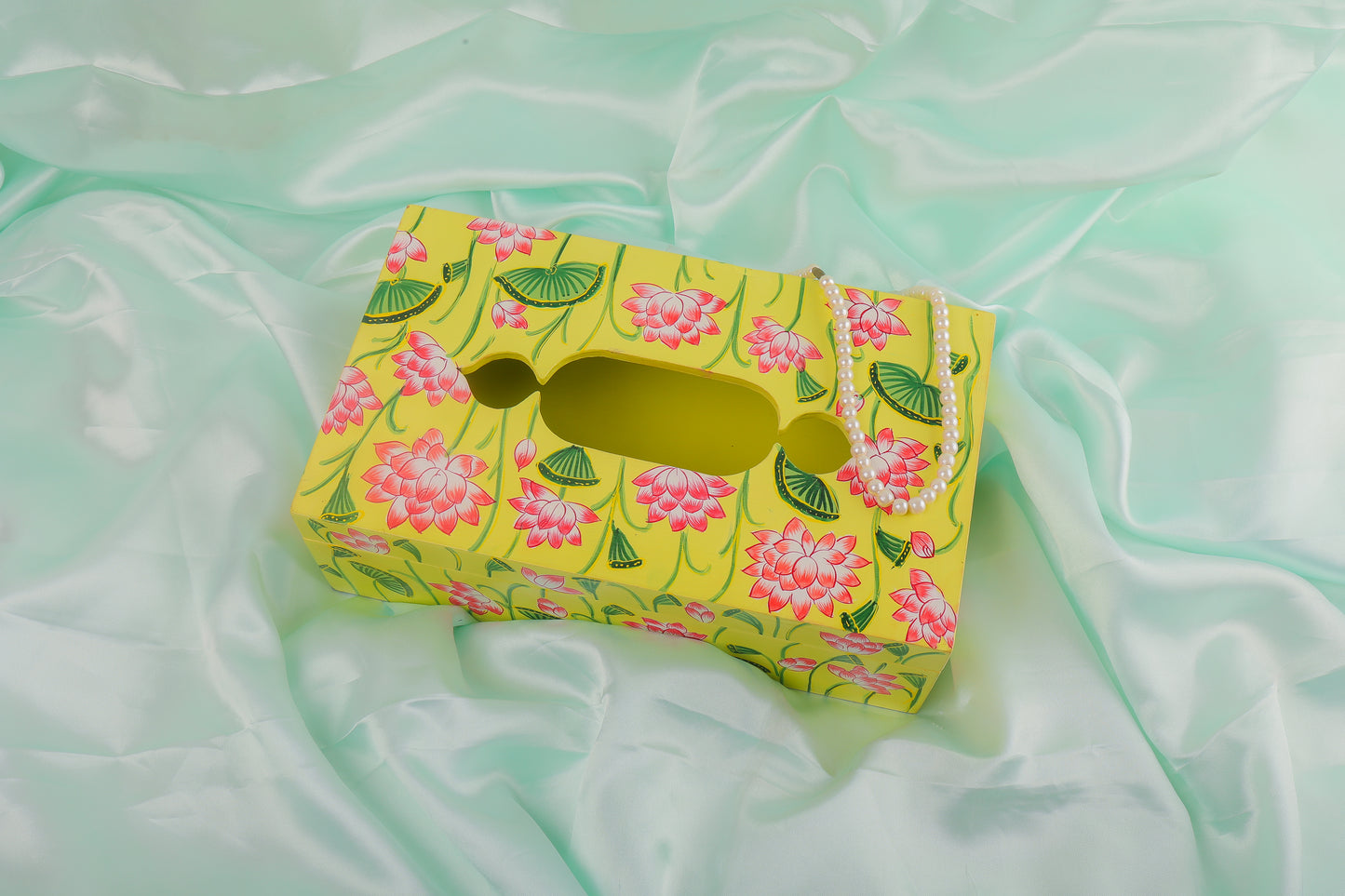 Handpainted Tissue Box