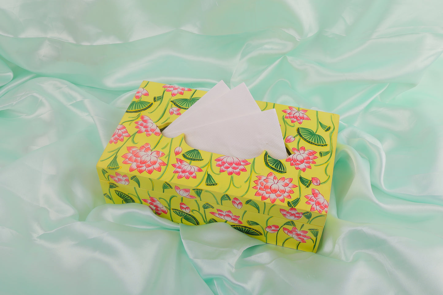 Handpainted Tissue Box