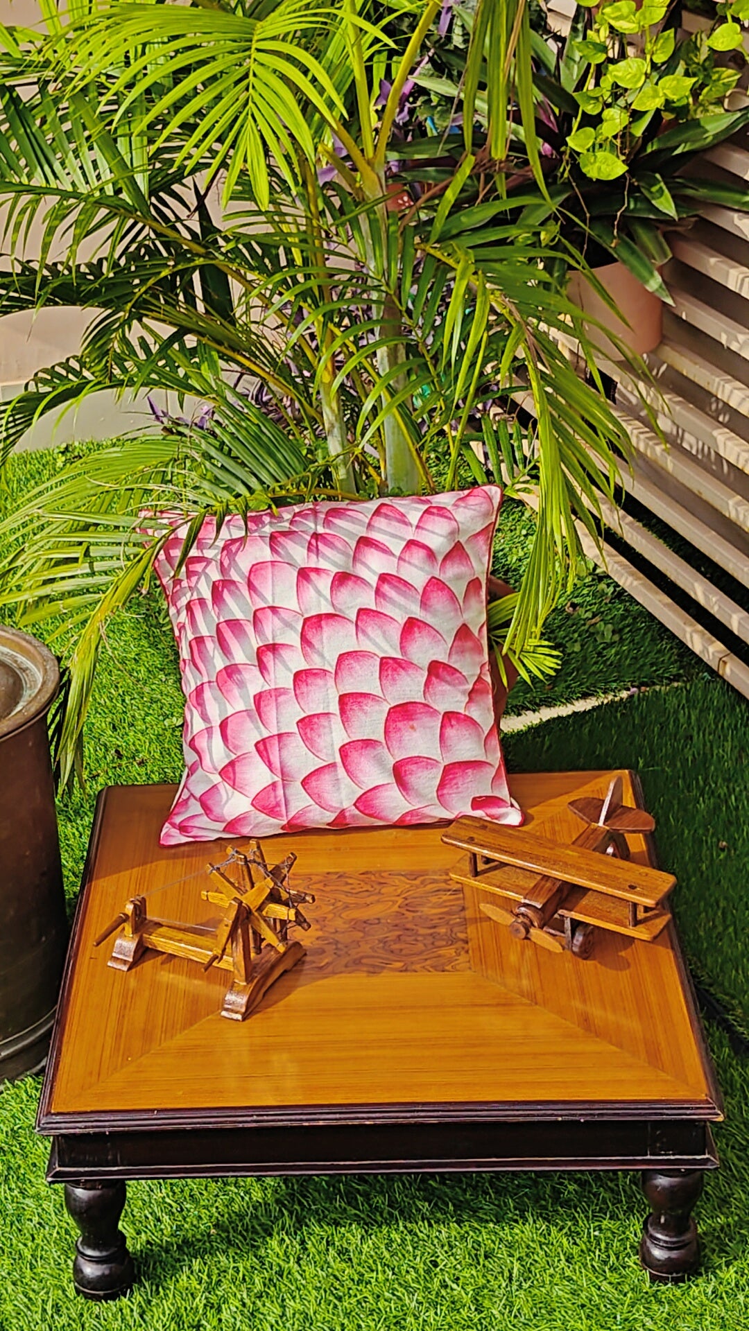 Cushion Cover - Lotus Petals (Without Fillers)