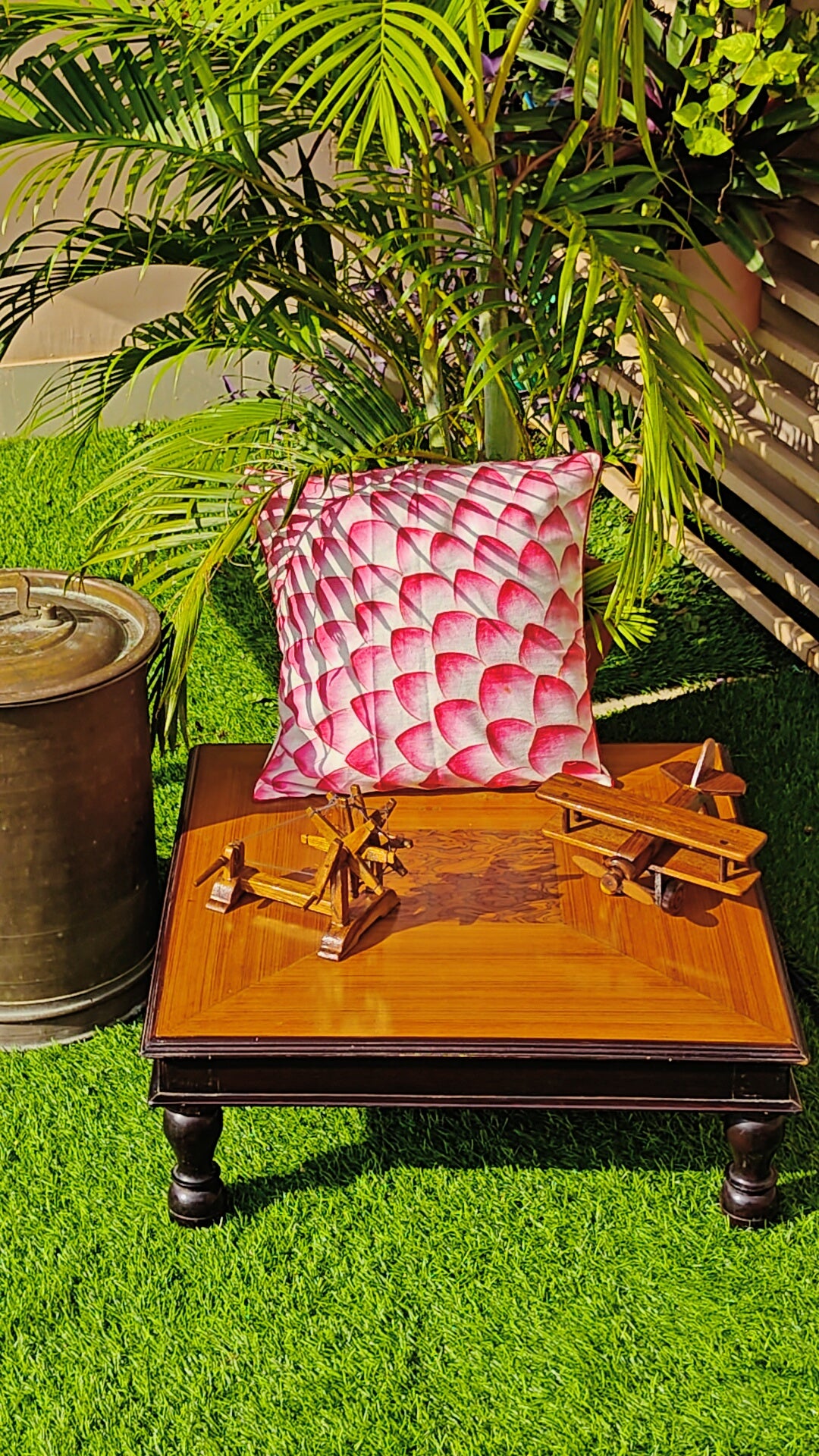 Cushion Cover - Lotus Petals (Without Fillers)