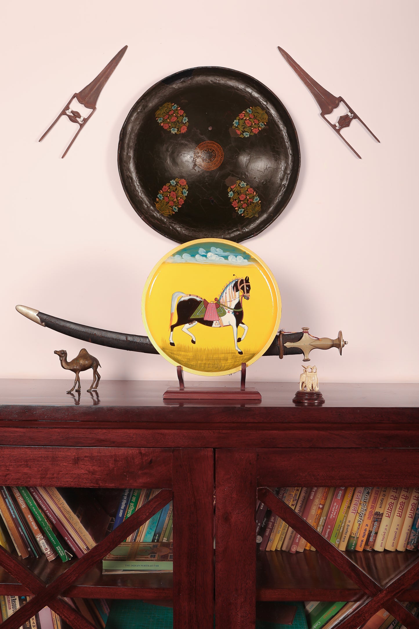 Horse Handpainted Wall Plate - 12"