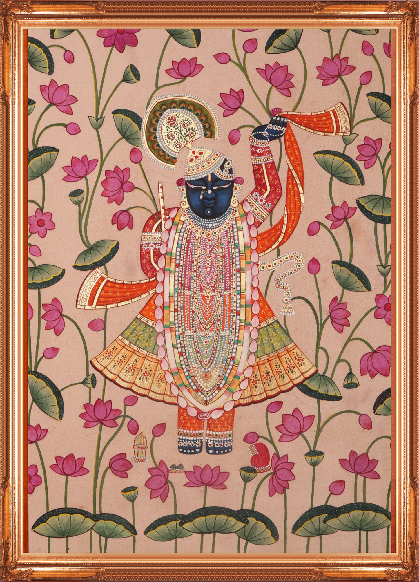 Hand Painting - Shrinathji (Without Frame)