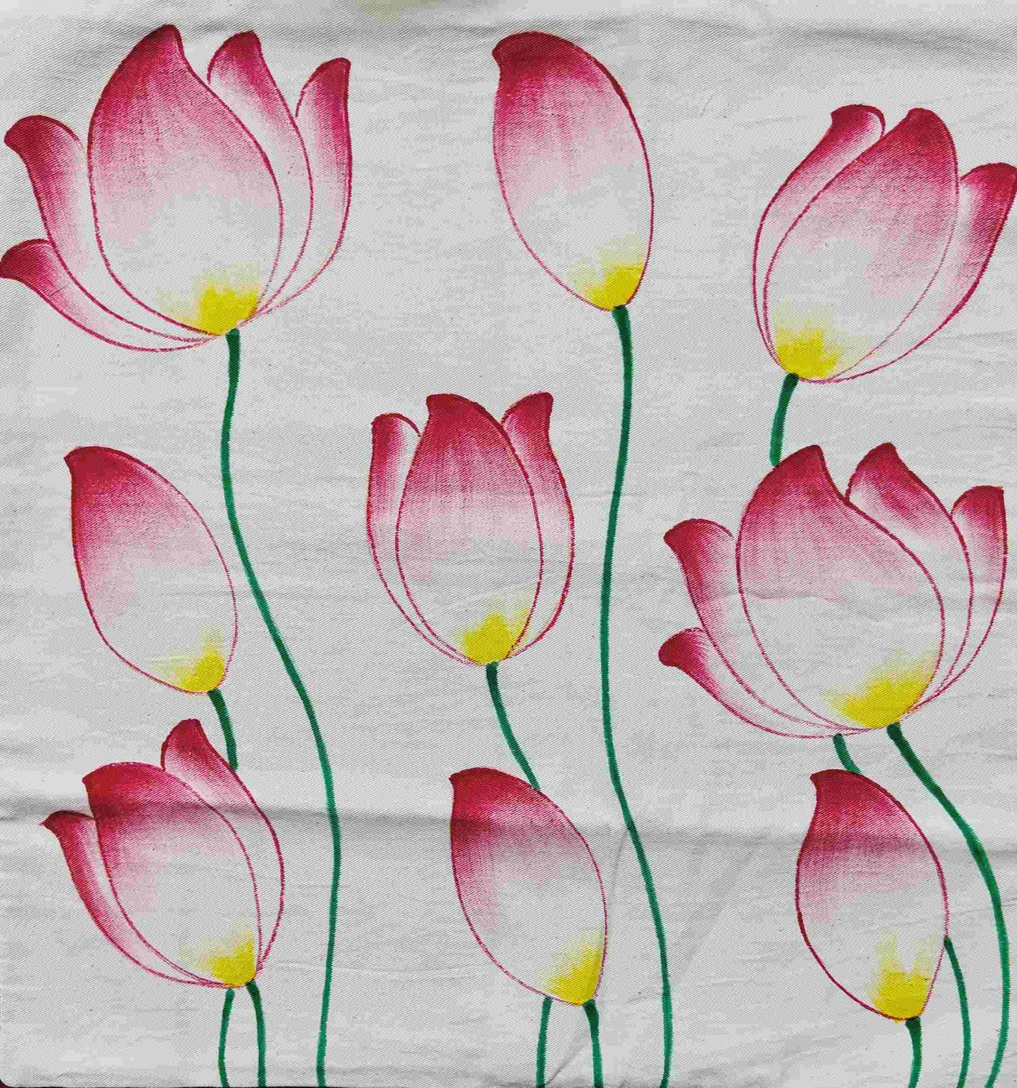 Cushion Cover - Pichwai Lotus Theme (Without Fillers)